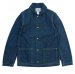 画像1: ANDFAMILY＜アンドファミリー＞/SHAWL COLLAR DENIM JACKET（ショールカラーデニムジャケット）/フェードブルー (1)