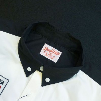 画像3: ☆40%OFF☆BUENA VISTA<ブエナビスタ>/CERVEZAS shirt(ワークシャツ)/ホワイト (3)