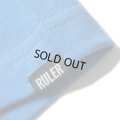 画像7: RULER＜ルーラー＞/PBR BASKETBALL TEE（Tシャツ）/ブラック、ホワイト、レッド、ブルー4色展開 (7)