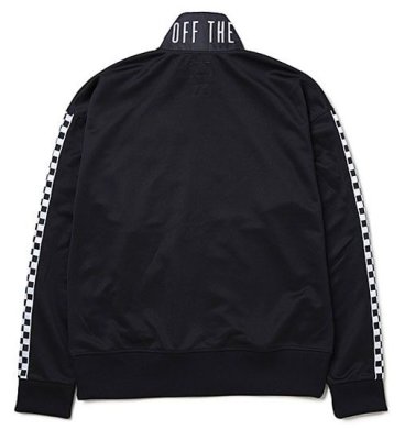 画像2: ☆70%OFF☆ DELUXE ＜デラックス＞ / DELUXE x VANS TRUCK BLOUSON（VANSダブルネームジャージブルゾン） / ブラック (2)