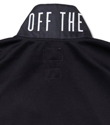 画像4: ☆70%OFF☆ DELUXE ＜デラックス＞ / DELUXE x VANS TRUCK BLOUSON（VANSダブルネームジャージブルゾン） / ブラック (4)