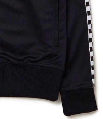 画像5: ☆70%OFF☆ DELUXE ＜デラックス＞ / DELUXE x VANS TRUCK BLOUSON（VANSダブルネームジャージブルゾン） / ブラック (5)