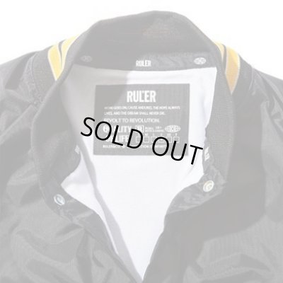 画像4: RULER<ルーラー>/CBHB NYLON AWARD JACKET(ナイロンスタジャン)/ブラック、ネイビー2色展開 (4)
