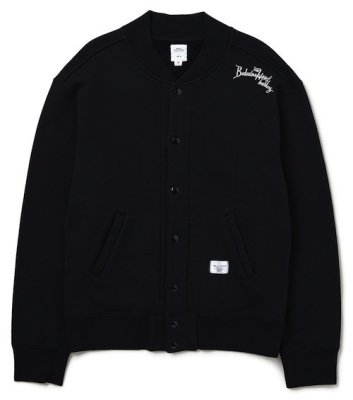 画像1: ☆50%OFF☆BEDWIN & THE HEARTBREAKERS＜ベドウィン＞/ L/S SWEAT AWARD JACKET‘JERRY’（スウェットスタジャン）/ブラック、グレー2色展開 (1)