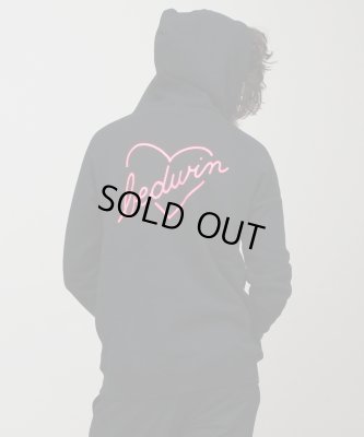 画像6: BEDWIN & THE HEARTBREAKERS ＜ベドウィン＞ / L/S PULLOVER HOODED SWEAT‘DAVID’（スウェットパーカー） / ブラック (6)