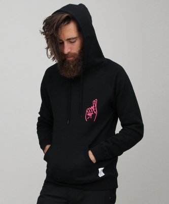 画像5: ☆60%OFF☆ BEDWIN & THE HEARTBREAKERS <ベドウィン> / L/S PULLOVER HOODED SWEAT‘DAVID’(スウェットパーカー) / ブラック (5)