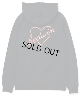 画像2: BEDWIN & THE HEARTBREAKERS ＜ベドウィン＞ / L/S PULLOVER HOODED SWEAT‘DAVID’（スウェットパーカー） / ブラック (2)