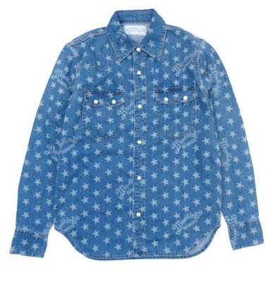 画像1: ☆60%OFF☆ BUENA VISTA ＜ブエナビスタ＞ / DENIM SHIRT（MARBLES & COダブルネームデニムシャツ） / インディゴ (1)