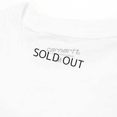 画像2: CARHARTT WIP＜カーハート ダブルアイピー＞/ L/S POCKET T-SHIRT（ポケットロンT）/ホワイト (2)