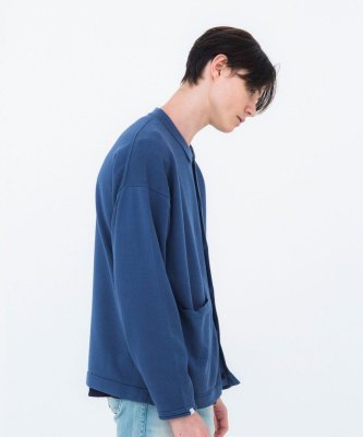 画像5: ☆70%OFF☆ DELUXE ＜デラックス＞ / COLIN（シャツカーディガン） / ブルー (5)