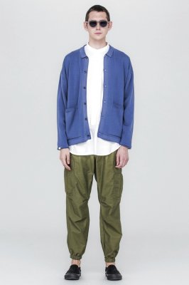画像6: ☆70%OFF☆ DELUXE ＜デラックス＞ / COLIN（シャツカーディガン） / ブルー (6)