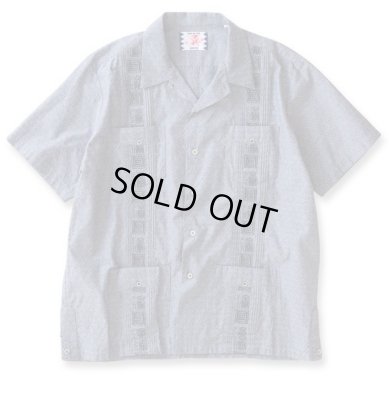 画像3: ☆50%OFF☆ SON OF THE CHEESE＜サノバチーズ＞/kanji cuba shirts（キューバシャツ）/ブラック (3)
