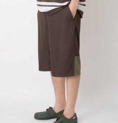 画像2: ☆50%OFF☆ SON OF THE CHEESE＜サノバチーズ＞/POST ST PT（メッシュショーツ）/ブラウン (2)