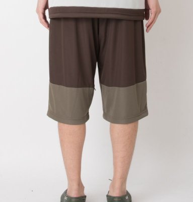 画像3: ☆50%OFF☆ SON OF THE CHEESE＜サノバチーズ＞/POST ST PT（メッシュショーツ）/ブラウン (3)