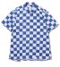 画像2: ☆60%OFF☆ BEDWIN & THE HEARTBREAKERS ＜ベドウィン＞ / S/S BD CHECKER SHIRT ‘TAYLOR’（チェッカーシャツ） / ブラック、ブルー 2色展開 (2)