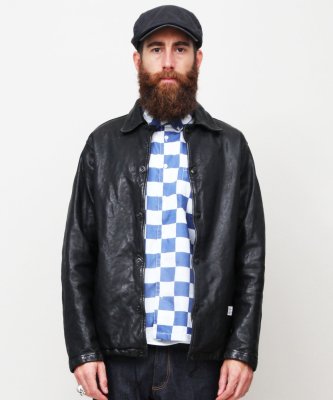 画像3: ☆60%OFF☆ BEDWIN & THE HEARTBREAKERS <ベドウィン> / S/S BD CHECKER SHIRT ‘TAYLOR’(チェッカーシャツ) / ブラック、ブルー 2色展開 (3)