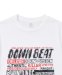 画像3: ☆50%OFF☆ DELUXE ＜デラックス＞ / DOWN BEAT TEE（Tシャツ） / ホワイト (3)