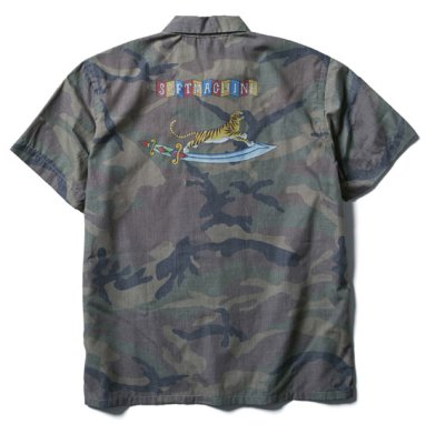 画像2: ☆50%OFF☆ SOFTMACHINE <ソフトマシーン> / SABER TIGER CAMO SHIRTS(迷彩シャツ) / カモ (2)