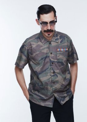 画像4: ☆50%OFF☆ SOFTMACHINE <ソフトマシーン> / SABER TIGER CAMO SHIRTS(迷彩シャツ) / カモ (4)