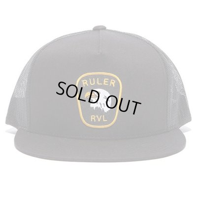 画像2: RULER<ルーラー>/TRUCKER MESH(メッシュキャップ)/チャコール、ネイビー、ブラック3色展開 (2)