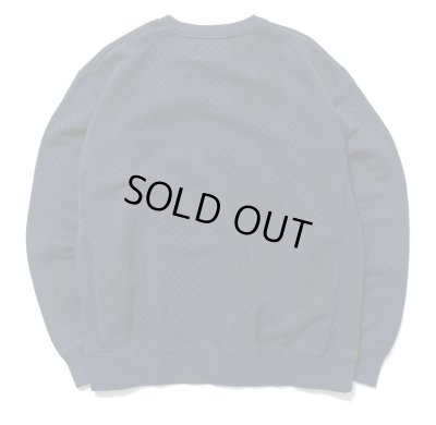 画像4: SON OF THE CHEESE ＜サノバチーズ＞ / FACE check CREW（クルーネックスウェット） / ネイビー (4)