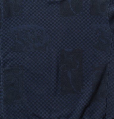 画像5: ☆50%OFF☆ SON OF THE CHEESE ＜サノバチーズ＞ / FACE check CREW（クルーネックスウェット） / ネイビー (5)