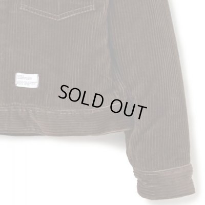 画像3: BEDWIN & THE HEARTBREAKERS<ベドウィン>/2ND TYPE CORDUROY BOA JACKET  ‘SHAUN’(コーデュロイボアジャケット)/ブラウン (3)