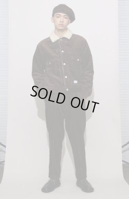 画像4: BEDWIN & THE HEARTBREAKERS<ベドウィン>/2ND TYPE CORDUROY BOA JACKET  ‘SHAUN’(コーデュロイボアジャケット)/ブラウン (4)