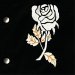 画像3: ANDFAMILY＜アンドファミリー＞/Velveteen Sport Jacket ‘Four Roses’（ベルベットジャケット）/ブラック (3)