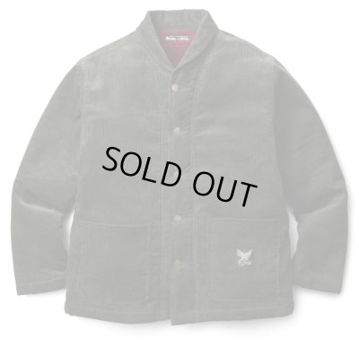 画像1: SOFTMACHINE ＜ソフトマシーン＞ / NO COUNTRY JK（コーデュロイカバーオールジャケット）/ オリーブ (1)