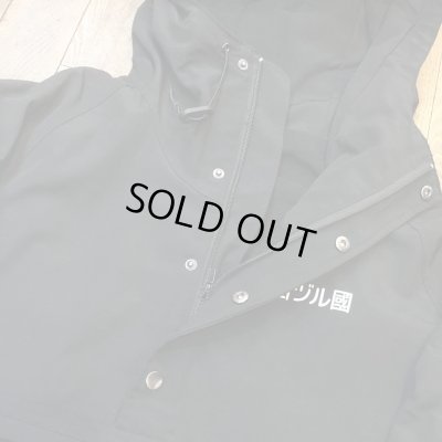 画像4: BUENA VISTA ＜ブエナビスタ＞ / ANORAK PARKA ‘DEL SOL NACIENT’（アノラックジャケット） / ブラック (4)