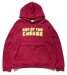 画像4: ☆50%OFF☆ SON OF THE CHEESE ＜サノバチーズ＞ / Brick LOGO HOODIE（スウェットパーカー） / ワイン (4)