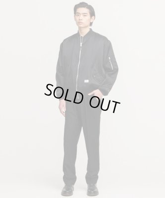 画像6: BEDWIN & THE HEARTBREAKERS＜ベドウィン＞ / MILITARY TYPE MA-1 JACKET ‘GUNDY’（リバーシブルMA-1ジャケット）/ブラック (6)