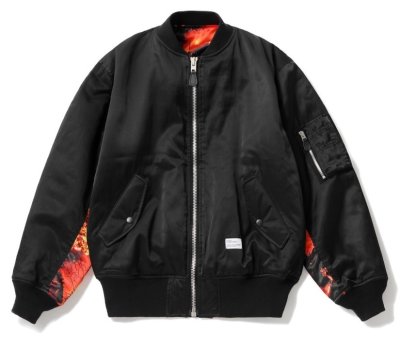 画像1: ☆50%OFF☆ BEDWIN & THE HEARTBREAKERS＜ベドウィン＞/MILITARY TYPE MA-1 JACKET ‘GUNDY’（リバーシブルMA-1ジャケット）/ブラック (1)