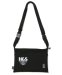 画像1: HIDE AND SEEK＜ハイドアンドシーク＞/H&S x Chrome MINI SHOULDER BAG（Chromeダブルネームショルダーバッグ）/ブラック (1)