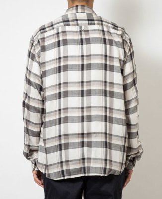 画像2: ☆50%OFF☆ SON OF THE CHEESE ＜サノバチーズ＞ / ZIP Shirt（ジップアップシャツ） / チェック (2)