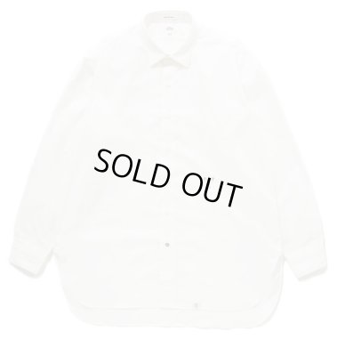 画像1: BEDWIN & THE HEARTBREAKERS <ベドウィン> / L/S ORGANIC COTTON BROAD SHIRT ‘BRYCE’(オーガニックコットンシャツ) / ホワイト (1)