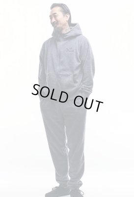 画像2: SOFTMACHINE ＜ソフトマシーン＞ / GOD FLEECE PANTS（フリースパンツ） / グレー (2)