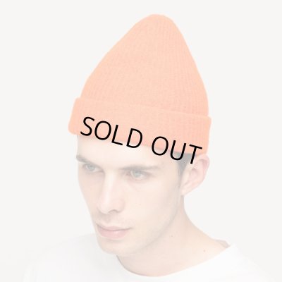 画像2: BEDWIN & THE HEARTBREAKERS＜ベドウィン＞/DRALON WATCH CAP ‘ROBERT’（ニットキャップ）/オレンジ (2)