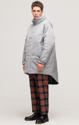 画像9: ☆50%OFF☆ BEDWIN & THE HEARTBREAKERS <ベドウィン> / MONSTER PARKA ‘OLSON’(ミリタリーナイロンジャケット) / グレー (9)