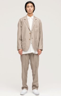 BEDWIN & THE HEARTBREAKERS<ベドウィン>/ 2B REGIANNI TAYLOR JACKET ‘MAICHAEL’ / 着画