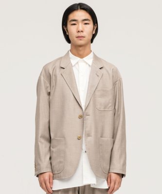 BEDWIN & THE HEARTBREAKERS<ベドウィン>/ 2B REGIANNI TAYLOR JACKET ‘MAICHAEL’ / 着画