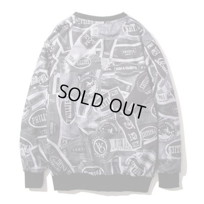 画像3: RULER <ルーラー> / BLUNT LABELS NYLON SWEAT(ナイロンスウェット) / カラー、モノクロ2色展開 (3)