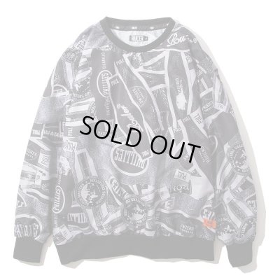 画像2: RULER <ルーラー> / BLUNT LABELS NYLON SWEAT(ナイロンスウェット) / カラー、モノクロ2色展開 (2)