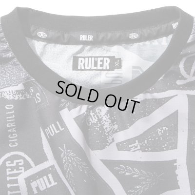 画像4: RULER <ルーラー> / BLUNT LABELS NYLON SWEAT(ナイロンスウェット) / カラー、モノクロ2色展開 (4)