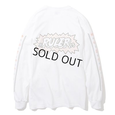 画像3: RULER ＜ルーラー＞ / MUNCHEESE LONG TEE（ロングスリーブTシャツ） / ブラック、オレンジ、ホワイト3色展開 (3)