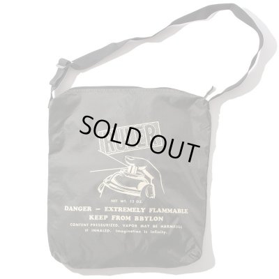 画像2: RULER ＜ルーラー＞ / RIP-STOP NYLON SHOULDER BAG（ショルダーバッグ） / オーディー、ブラック2色展開 (2)