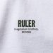 画像6: RULER ＜ルーラー＞ / 12OZ. LONG TEE（ロングスリーブTシャツ） / ブラック、ホワイト2色展開 (6)