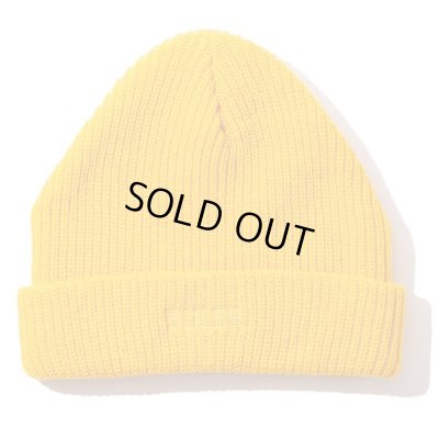 画像2: RULER ＜ルーラー＞ / CLG BEANIE（ニットキャップ） / マスタード、バーガンディー、ネイビー、ベージュ4色展開 (2)