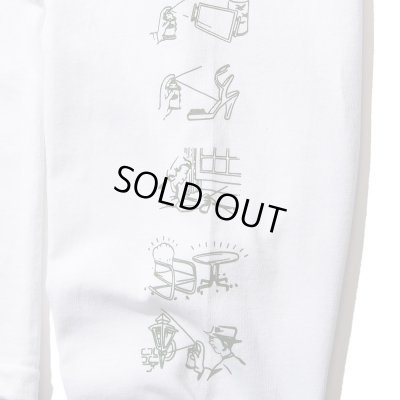 画像9: RULER <ルーラー> / 12OZ. LONG TEE(ロングスリーブTシャツ) / ブラック、ホワイト2色展開 (9)